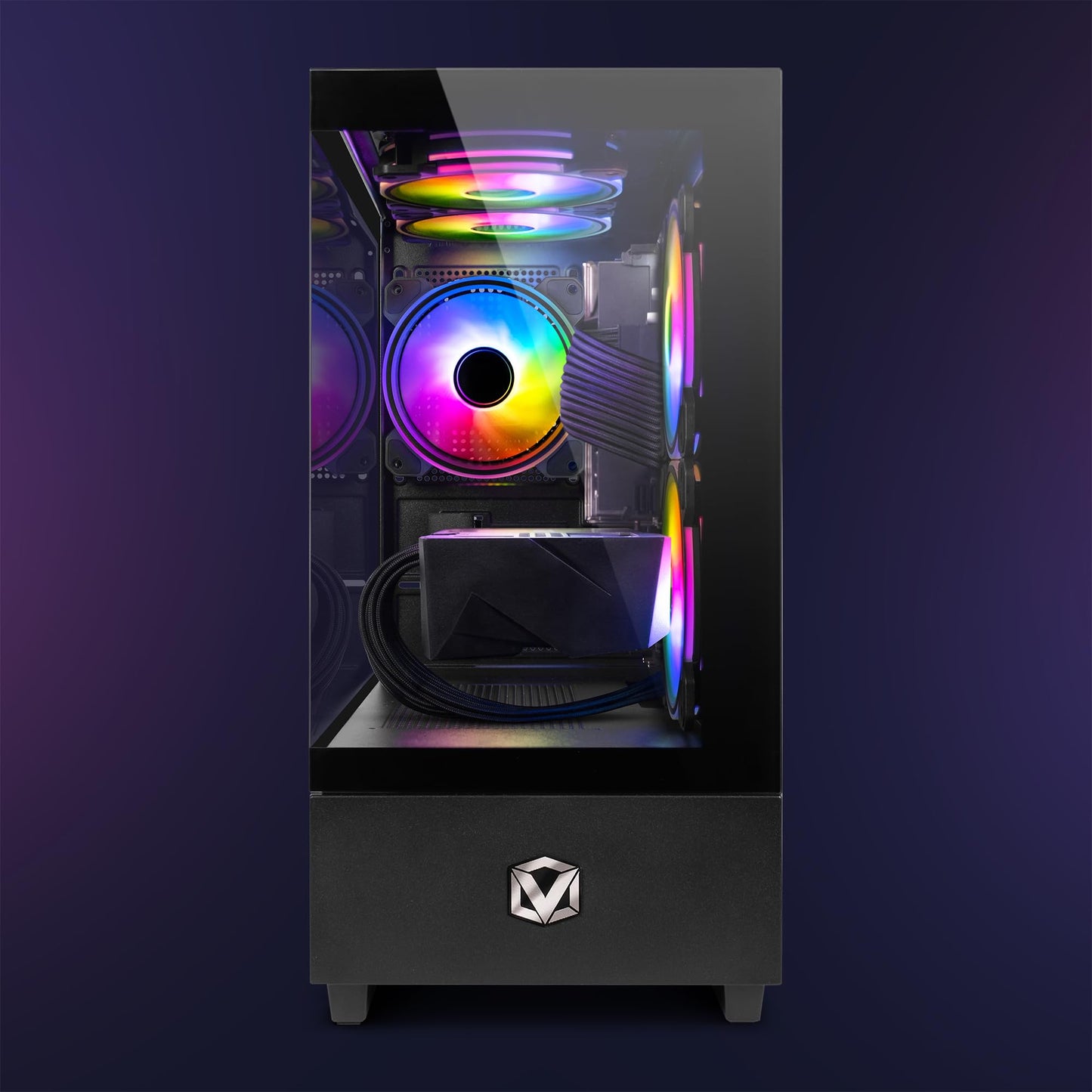 Vibox III-171 PC Gamer - 8 Core Intel i7 9700KF Processeur 4.8GHz - Nvidia RTX 4060 8Go - 16Go RAM - 1To SSD - Windows 11 - WiFi