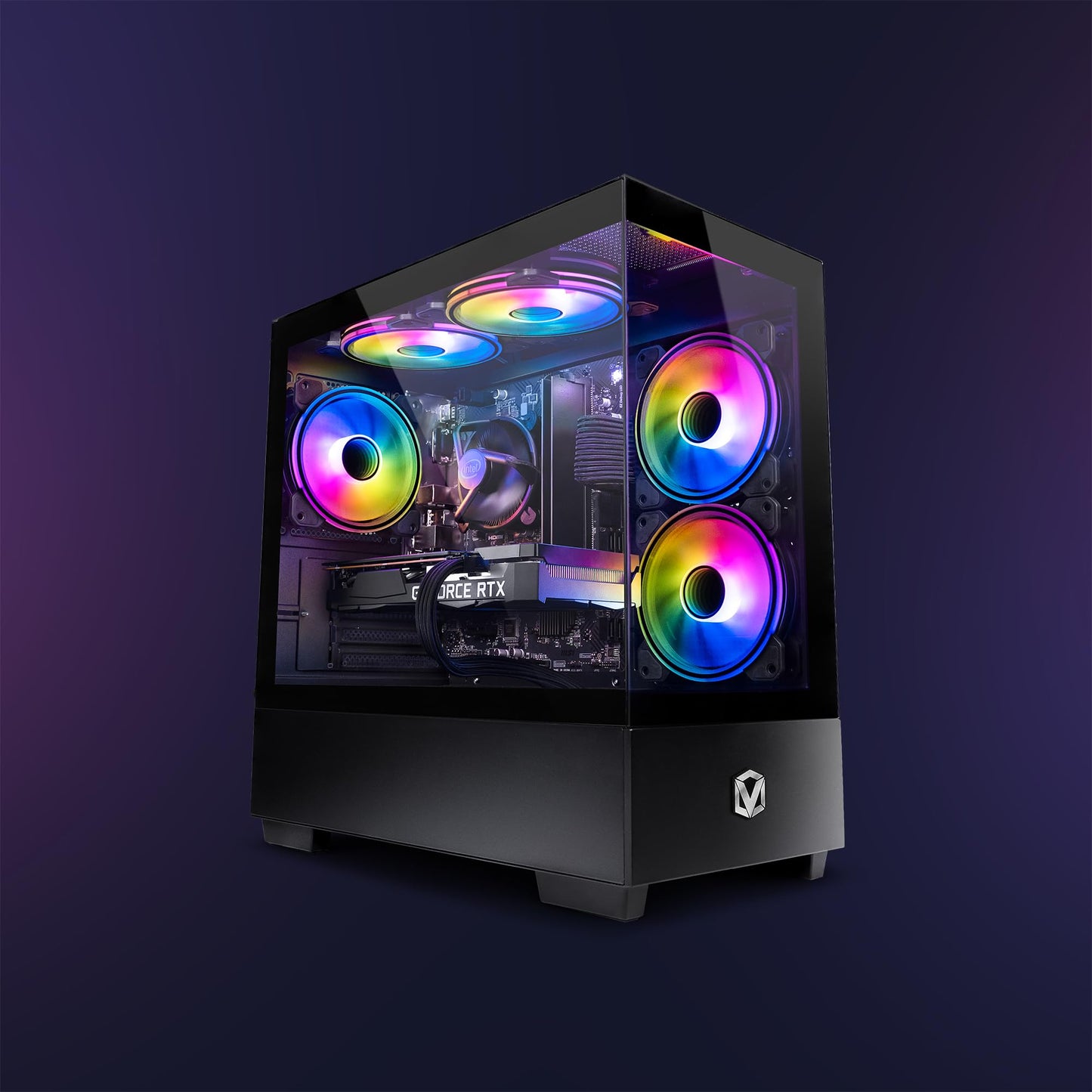 Vibox III-171 PC Gamer - 8 Core Intel i7 9700KF Processeur 4.8GHz - Nvidia RTX 4060 8Go - 16Go RAM - 1To SSD - Windows 11 - WiFi