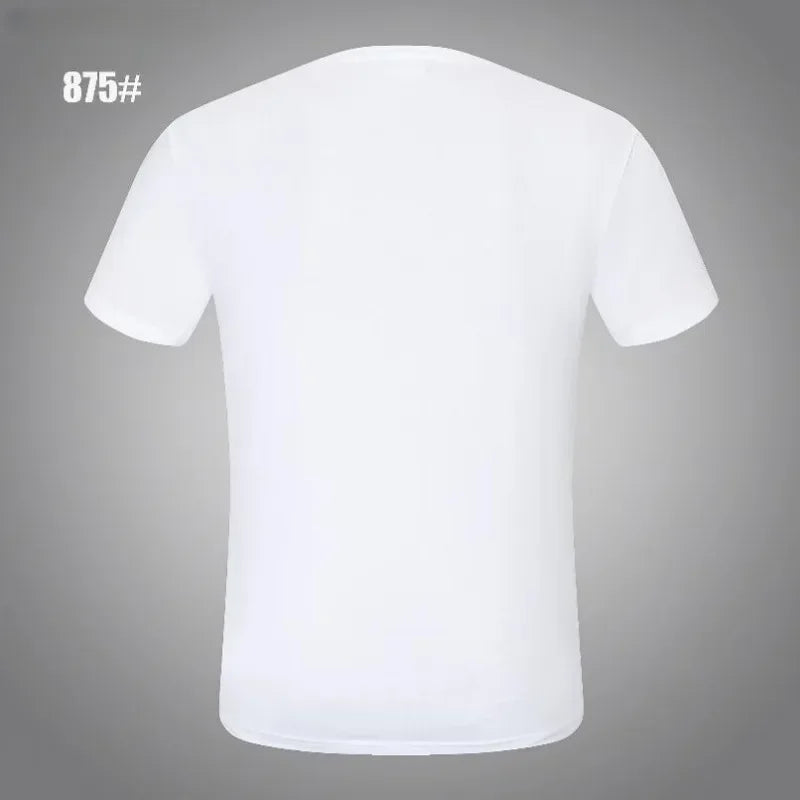 Wholesale Drop-Ship DSQ2 T Shirts Men 100% Cotton Short Sleeve Solid Male Tshirts ICON Tees O-Neck Plus Size M-3XL Tee shirt
