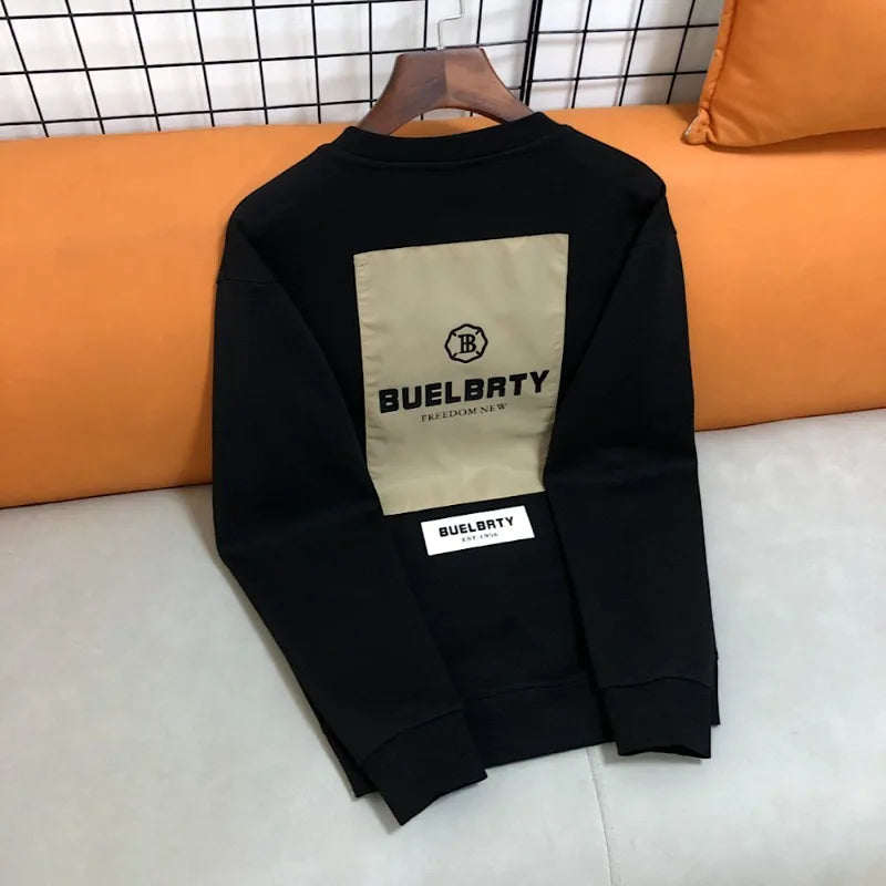 2024 Autumn and Winter Fashion Trend New Cotton Printed Hoodie Men's and Women's Fashion High-end Brand Sports Loose Hoodie