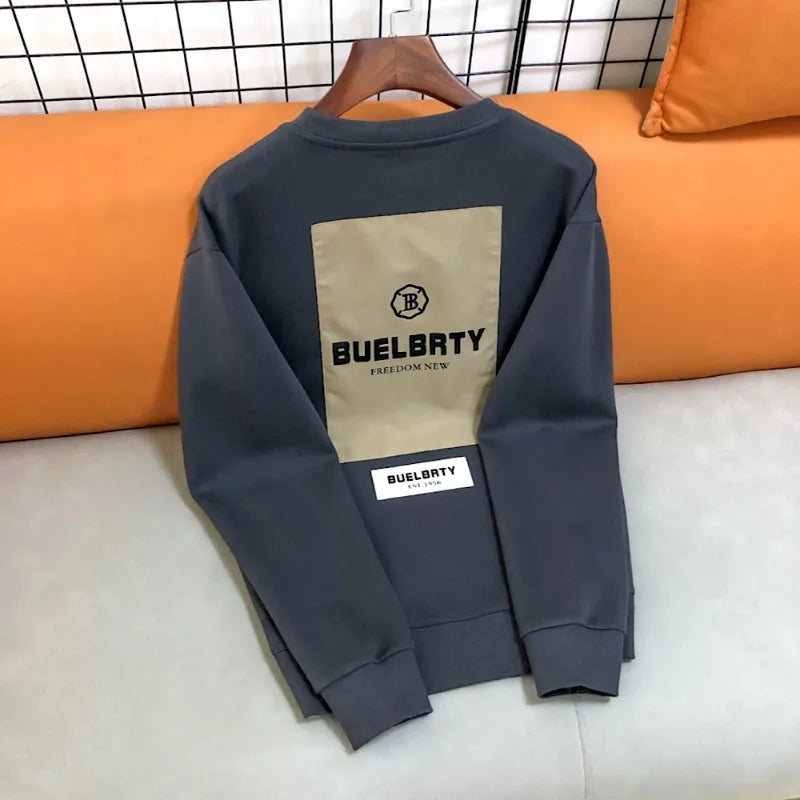 2024 Autumn and Winter Fashion Trend New Cotton Printed Hoodie Men's and Women's Fashion High-end Brand Sports Loose Hoodie