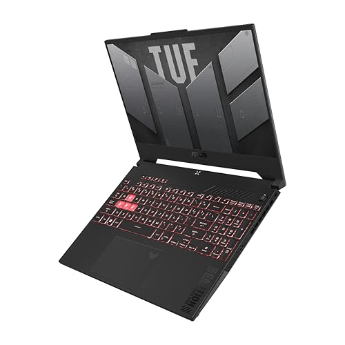 Asus TUF Gaming A17-TUF707NVR-HX014W 17.3" Pouces FHD 144HZz PC Portable (AMD Ryzen 7 7435HS, 16 Go DDR5 5600Mhz, 512 Go SSD, NVIDIA GeForce RTX 4060 TGP140W, Windows 11 Home) - Clavier AZERTY