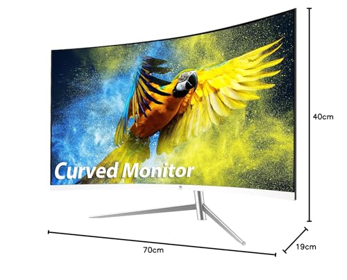 Z-Edge Ecran Pc Gamer Incurvé 27'' 240 Hz, 1ms MPRT, FHD(1920x1080), FreeSync, Moniteur Gaming LED 16:9 avec HDMI Câble, Inclinaison Réglable, 1500R, 350cd/m², 2* HDMI2.0 & 2* DP1.2, 178° Angle Vue