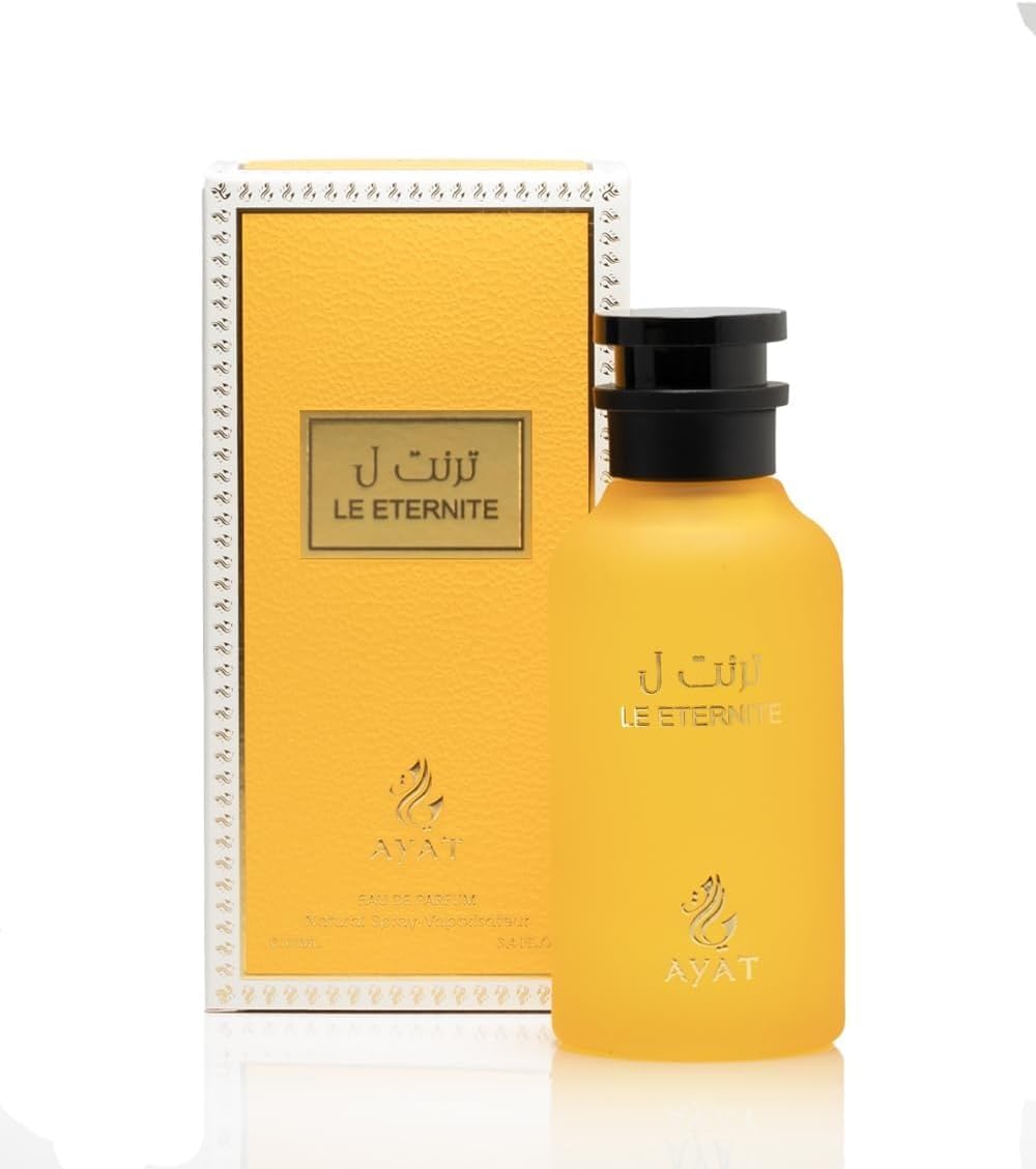 AYAT PERFUMES - Eau de Parfum L'Eternité 100ml Fragrance de Dubai Pour Les Hommes et Les Femmes - Parfum Femmes et Hommes - Cadeaux Idéal (L'Eternité)