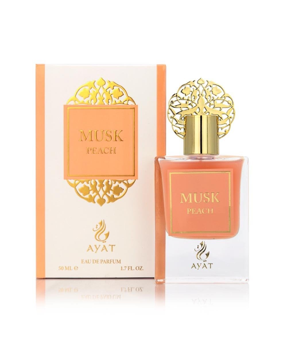 Ayat Perfumes – Coffret Prestige Complet Musk Collection - Eau de Parfum 50ml, Musc 5ml, Huiles Parfumée 12ml & Pommade de 18gr – Parfum Dubai (Musk Pomegranate)