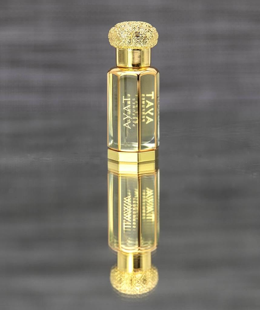 AYAT PERFUMES – Extrait de Parfum 12ml | Jolie Bouteille Dans Une Boîte Élégante | Attar Unisexe Sans Alcool | Huile Parfumée Longue Durée | Senteur Arabian Fabriqué Conçu à Dubaï (Musk Ehsaas)