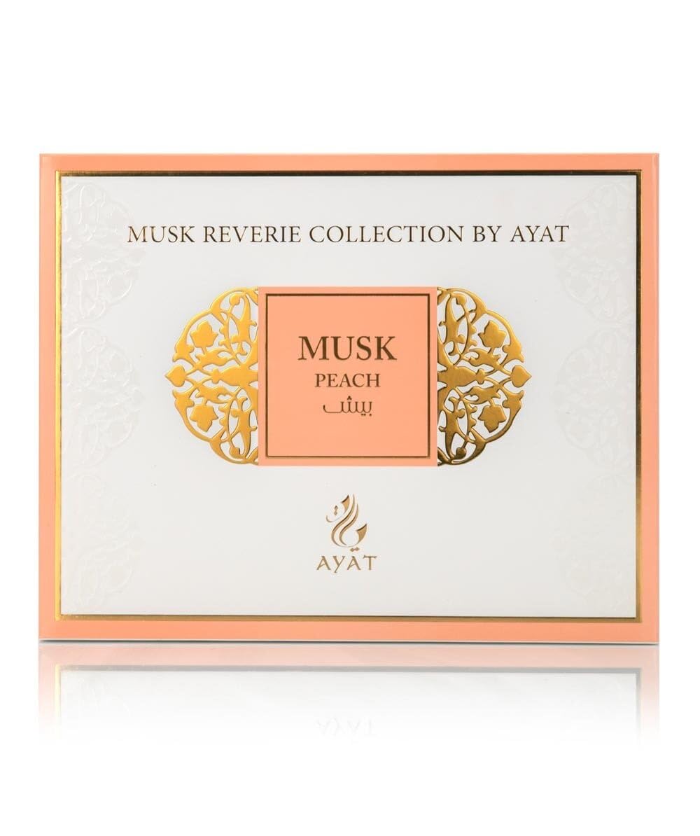 Ayat Perfumes – Coffret Prestige Complet Musk Collection - Eau de Parfum 50ml, Musc 5ml, Huiles Parfumée 12ml & Pommade de 18gr – Parfum Dubai (Musk Pomegranate)