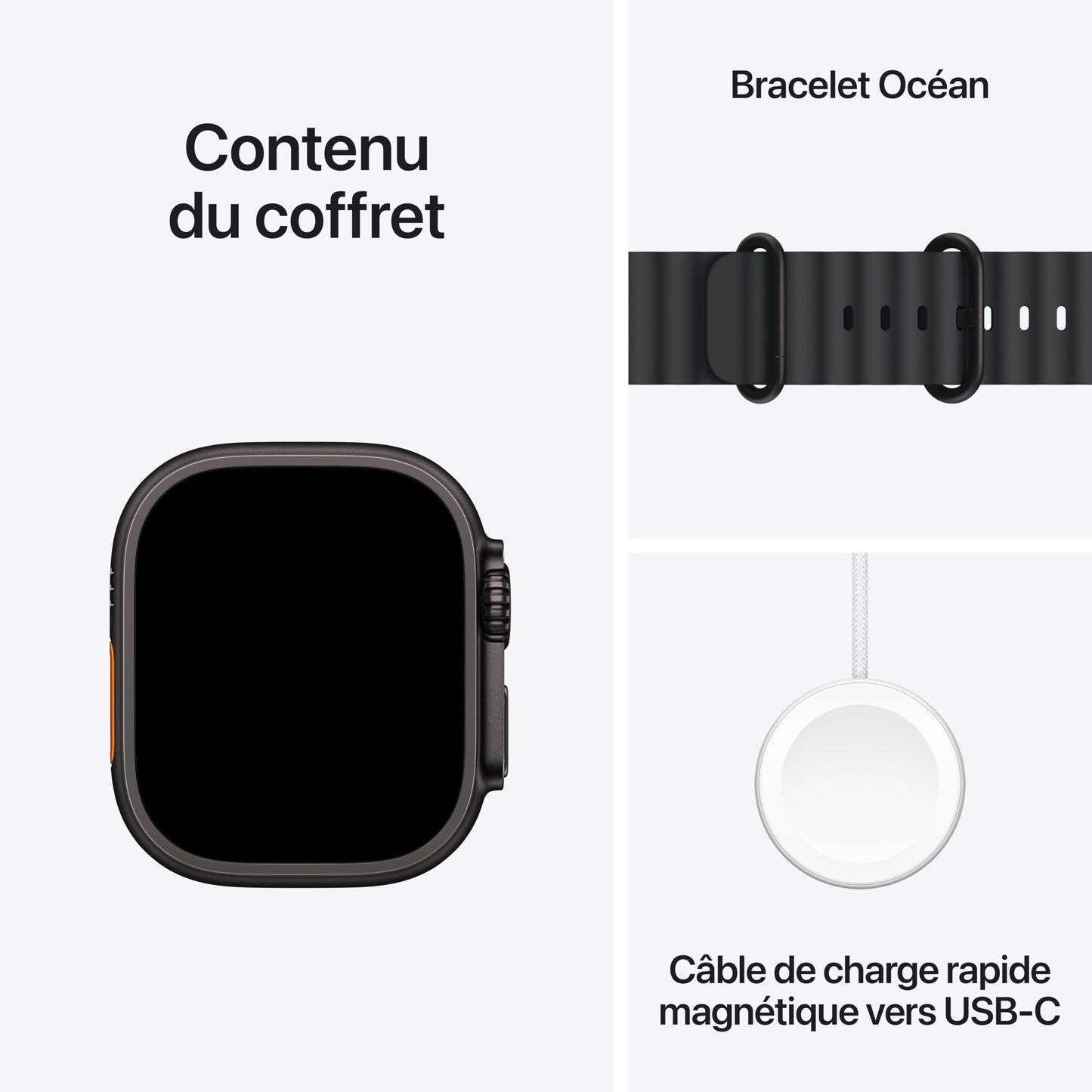 Apple Watch Ultra 2 (49 mm GPS + Cellular) Montre de Sport connectée avec Boîtier en Titane Naturel et Bracelet Milanais Titane Naturel (Medium). Suivi de l’activité, Neutre en Carbone