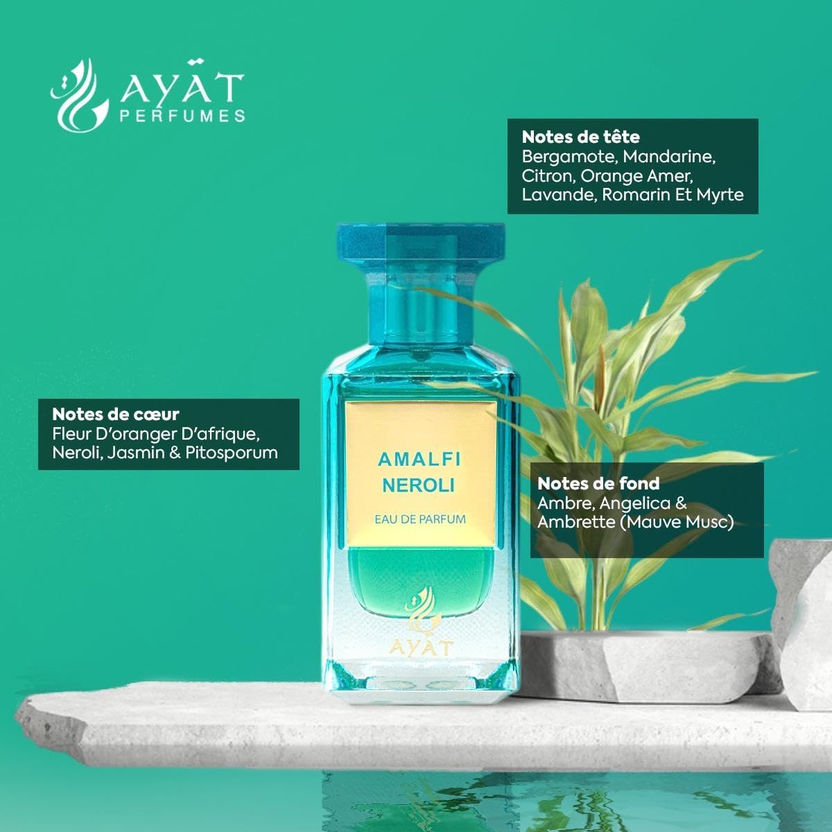 AYAT PERFUMES – Eau De Parfum 80ml de Dubaï Senteur Orientale & Fruitée – Parfum pour Femme et Homme - Une Fragrance Sensuel, Intemporel et Moderne - Unisexe (Shiny Peach)