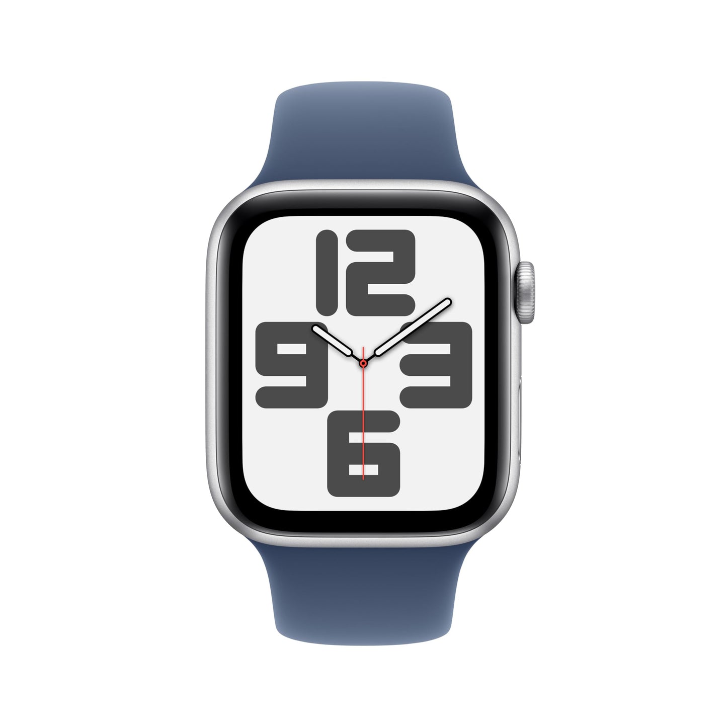 Apple Watch SE (2ᵉ génération) 40 mm GPS Montre connectée avec Boîtier en Aluminium lumière stellaire et Bracelet Sport lumière stellaire (S/M). Suivi activité et Sommeil, détection Accidents