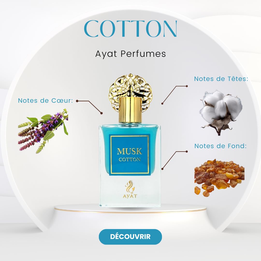 Ayat Perfumes – Coffret Prestige Complet Musk Collection - Eau de Parfum 50ml, Musc 5ml, Huiles Parfumée 12ml & Pommade de 18gr – Parfum Dubai (Musk Pomegranate)