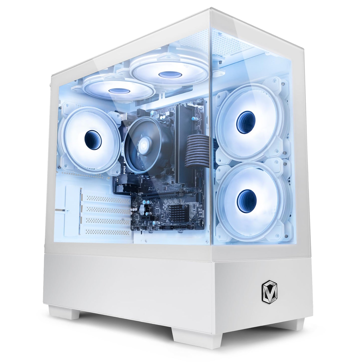 Vibox I-110 PC Gamer - 22" Écran Pack - Quad Core AMD Ryzen 3200G Processeur 4GHz - Radeon Vega 8 Graphique - 16Go RAM - 500Go NVMe SSD - Linux OS - WiFi