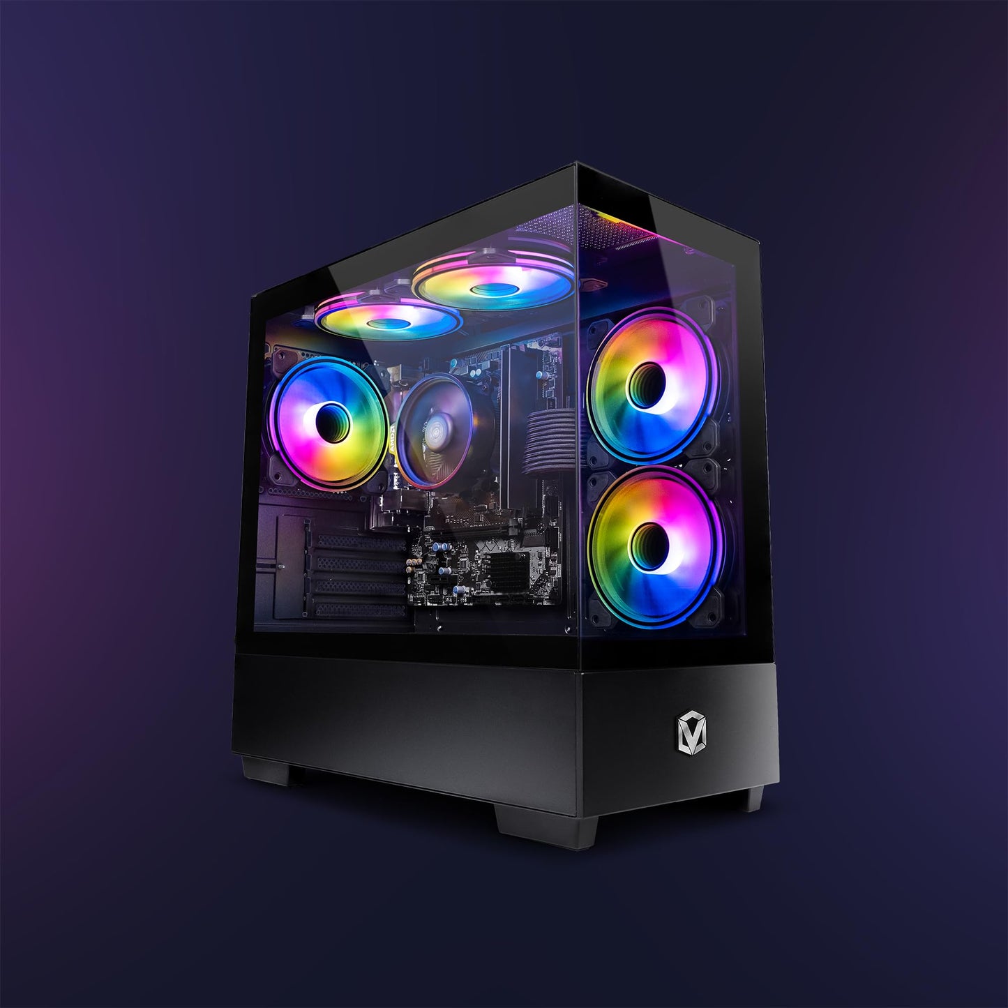Vibox I-110 PC Gamer - 22" Écran Pack - Quad Core AMD Ryzen 3200G Processeur 4GHz - Radeon Vega 8 Graphique - 16Go RAM - 500Go NVMe SSD - Linux OS - WiFi