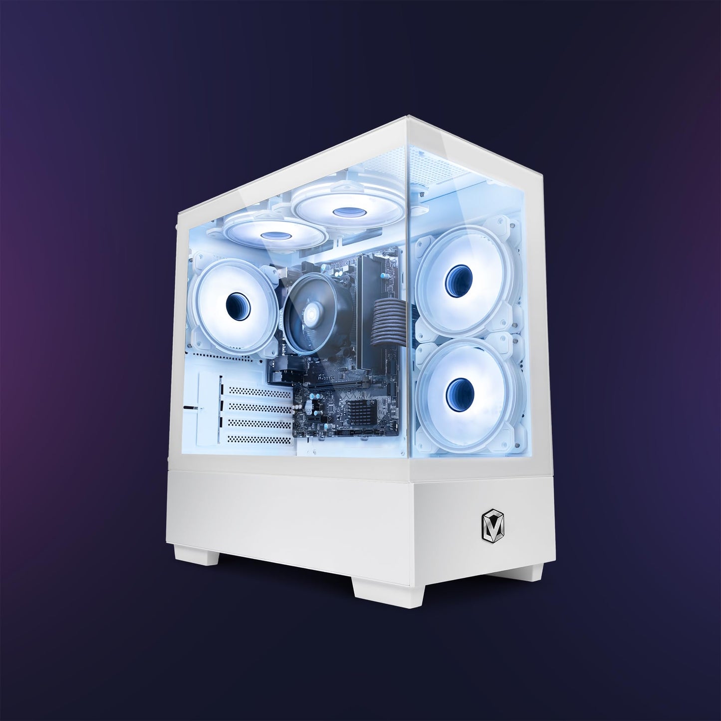 Vibox I-110 PC Gamer - 22" Écran Pack - Quad Core AMD Ryzen 3200G Processeur 4GHz - Radeon Vega 8 Graphique - 16Go RAM - 500Go NVMe SSD - Linux OS - WiFi