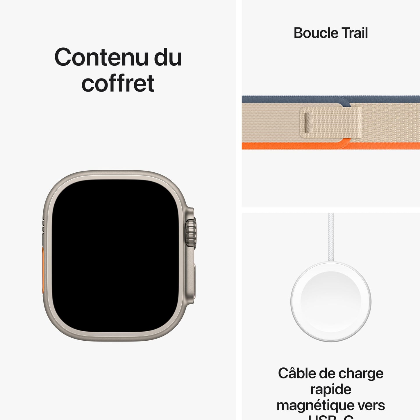 Apple Watch Ultra 2 (49 mm GPS + Cellular) Montre de Sport connectée avec Boîtier en Titane Naturel et Bracelet Milanais Titane Naturel (Medium). Suivi de l’activité, Neutre en Carbone