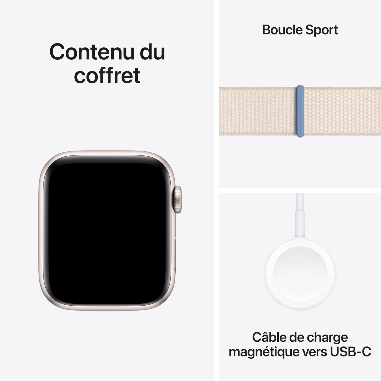 Apple Watch SE (2ᵉ gén) 44 mm GPS + Cellular Montre connectée avec Boîtier en aluminium minuit et Bracelet Sport minuit (M/L). Suivi activité et sommeil, détection accidents, suivi fréquence cardiaque