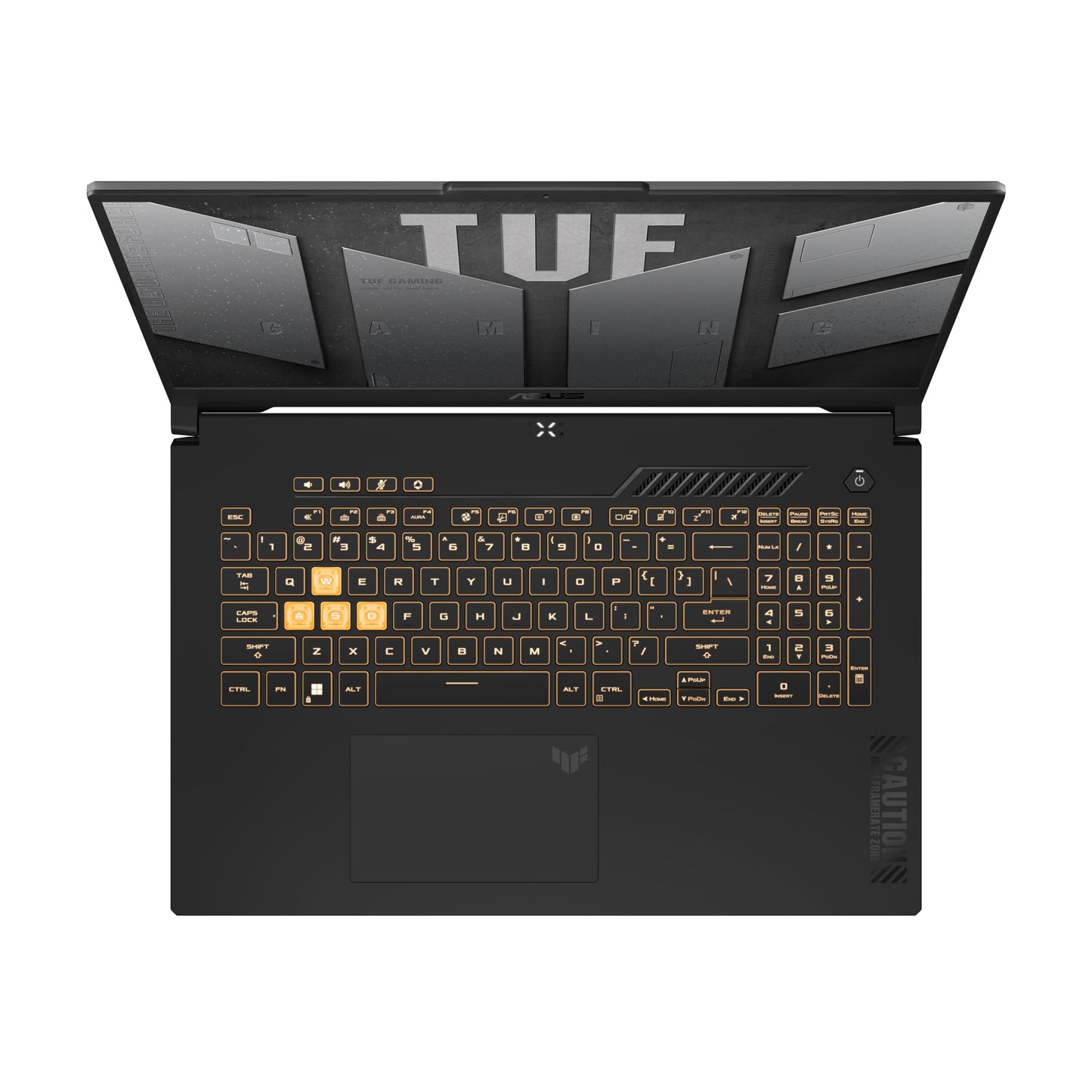 Asus TUF Gaming A17-TUF707NVR-HX014W 17.3" Pouces FHD 144HZz PC Portable (AMD Ryzen 7 7435HS, 16 Go DDR5 5600Mhz, 512 Go SSD, NVIDIA GeForce RTX 4060 TGP140W, Windows 11 Home) - Clavier AZERTY