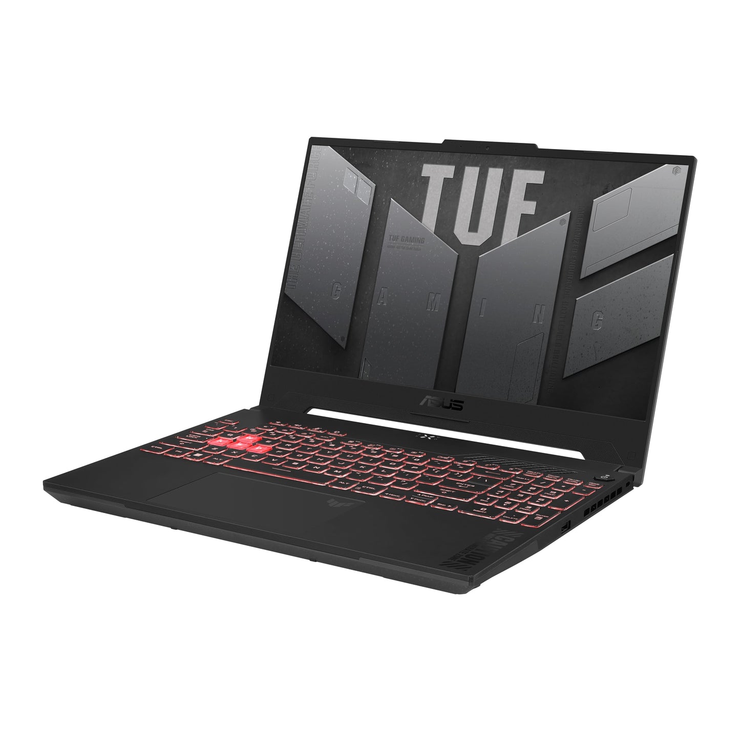 Asus TUF Gaming A17-TUF707NVR-HX014W 17.3" Pouces FHD 144HZz PC Portable (AMD Ryzen 7 7435HS, 16 Go DDR5 5600Mhz, 512 Go SSD, NVIDIA GeForce RTX 4060 TGP140W, Windows 11 Home) - Clavier AZERTY