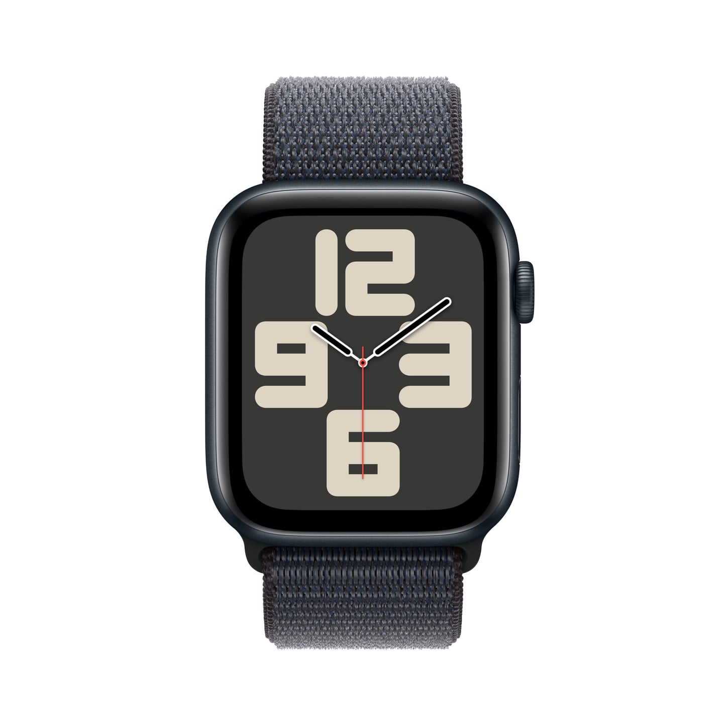 Apple Watch SE (2ᵉ gén) 44 mm GPS + Cellular Montre connectée avec Boîtier en aluminium minuit et Bracelet Sport minuit (M/L). Suivi activité et sommeil, détection accidents, suivi fréquence cardiaque