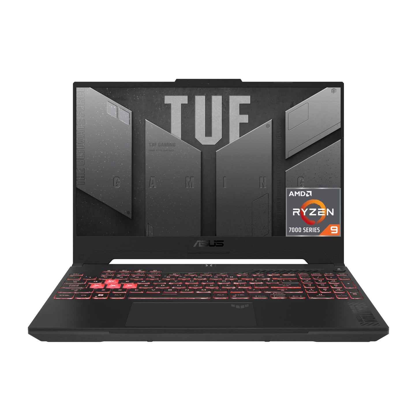 Asus TUF Gaming A17-TUF707NVR-HX014W 17.3" Pouces FHD 144HZz PC Portable (AMD Ryzen 7 7435HS, 16 Go DDR5 5600Mhz, 512 Go SSD, NVIDIA GeForce RTX 4060 TGP140W, Windows 11 Home) - Clavier AZERTY