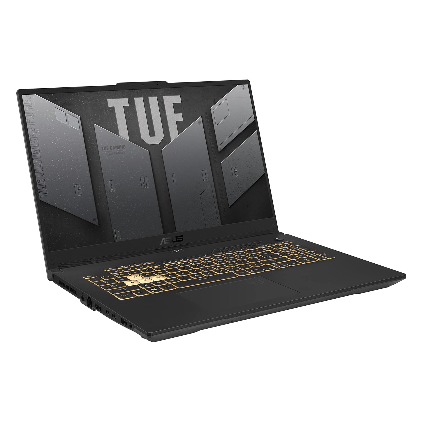 Asus TUF Gaming A17-TUF707NVR-HX014W 17.3" Pouces FHD 144HZz PC Portable (AMD Ryzen 7 7435HS, 16 Go DDR5 5600Mhz, 512 Go SSD, NVIDIA GeForce RTX 4060 TGP140W, Windows 11 Home) - Clavier AZERTY