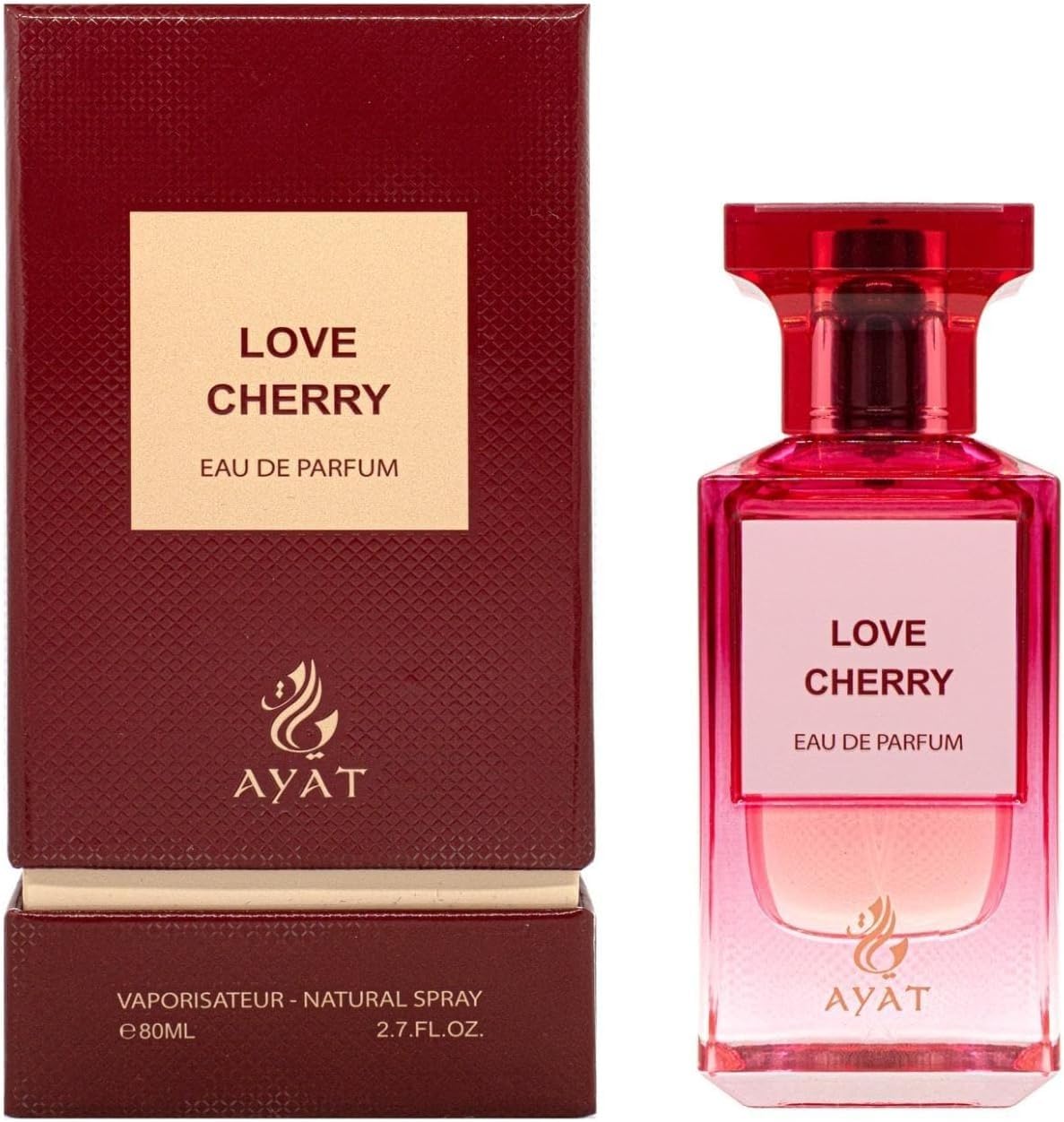 AYAT PERFUMES – Eau De Parfum 80ml de Dubaï Senteur Orientale & Fruitée – Parfum pour Femme et Homme - Une Fragrance Sensuel, Intemporel et Moderne - Unisexe (Shiny Peach)