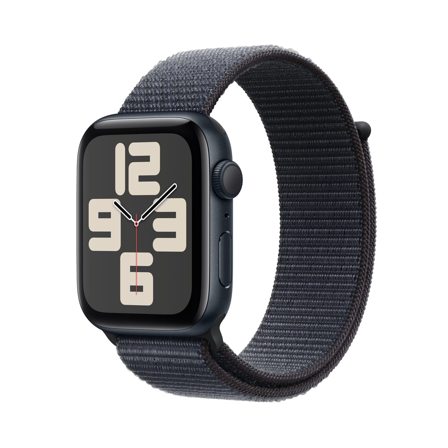 Apple Watch SE (2ᵉ génération) 40 mm GPS Montre connectée avec Boîtier en Aluminium lumière stellaire et Bracelet Sport lumière stellaire (S/M). Suivi activité et Sommeil, détection Accidents