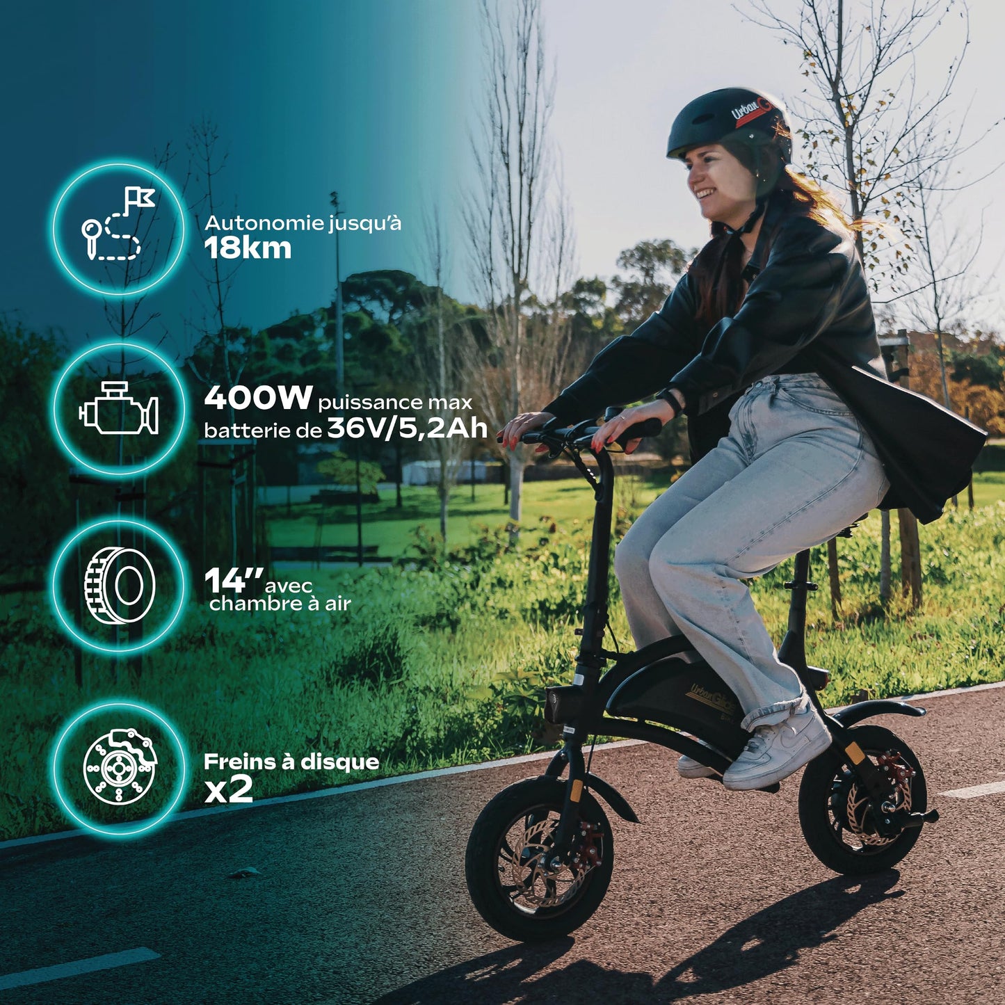 Urban Glide - Draisienne Electrique