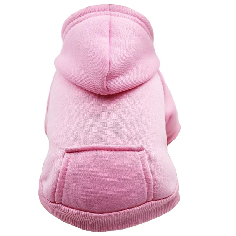 Dog Winter Hooded Sweatshirt for Small and Medium Doggy Pet Coat Puppy Cat Jacket Clothes Chihuahuas French Bulldog Costume