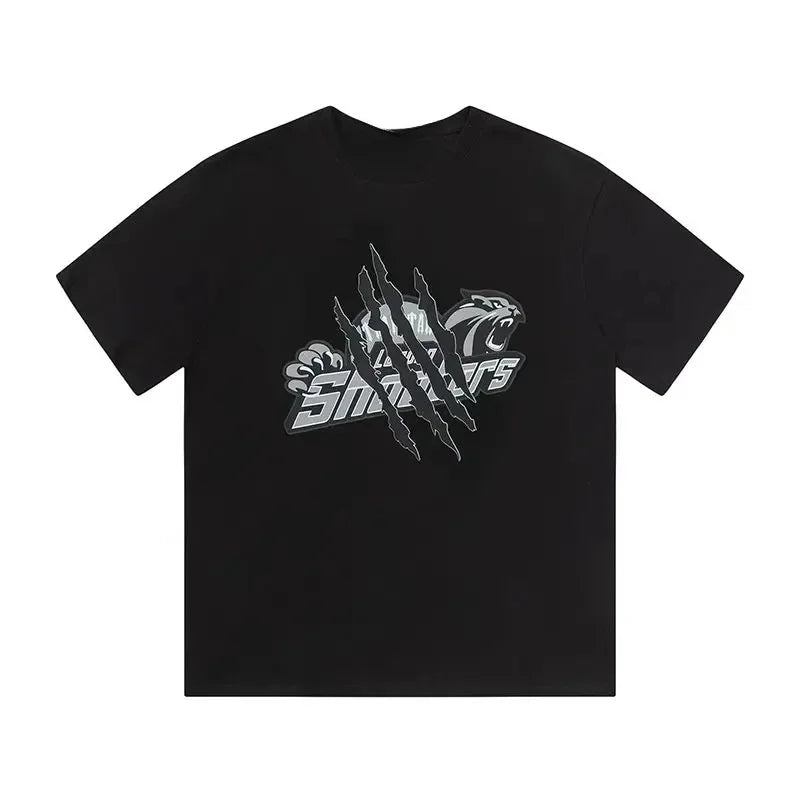 Women's Men's Luxury T-shirt Short-sleeved Outdoor Sports Clothing Printed Street Short Sleeve T-shirt Fashion Loose Casual