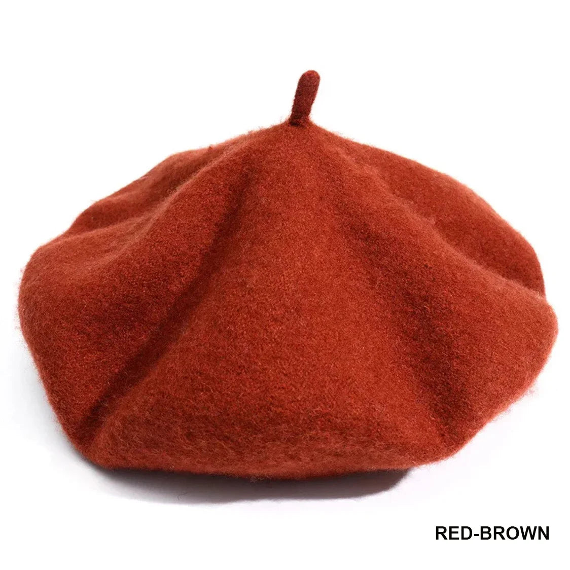 Vintage French Beret Cap for Women Autumn Winter Outdoor Berets Street Style Plain Cap Wool Warm Femme Girl's Beanie Hat Caps