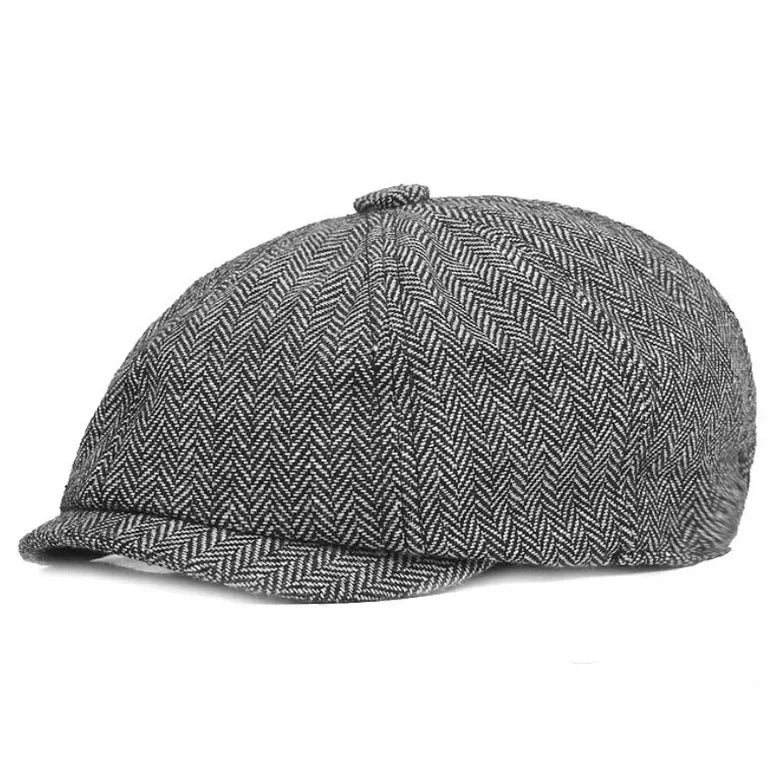 Classic Hat for Men Caps Vintage Retro Tweed Peaky Blinders Beret Hat Flat Peaked Cap Street Hats for Women Men