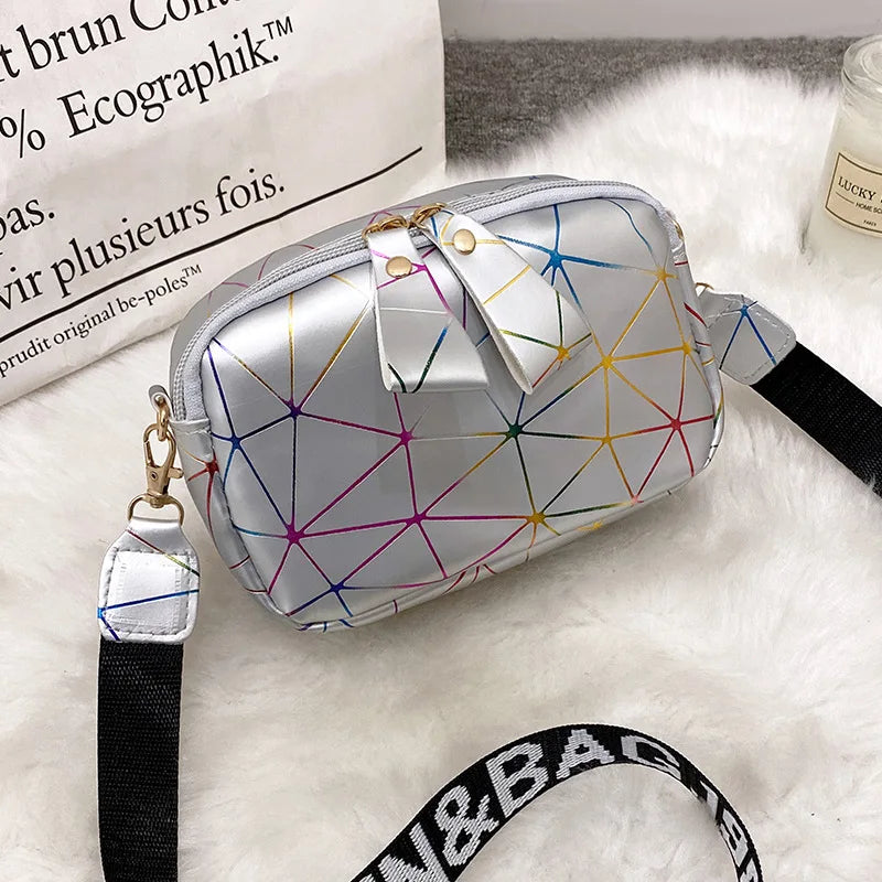 2024 New Luxury Tassel Small Messenger Bag for Women Lingge Embroidery Casual Female Shoulder Bags Fashion Ladies Crossbody Bags