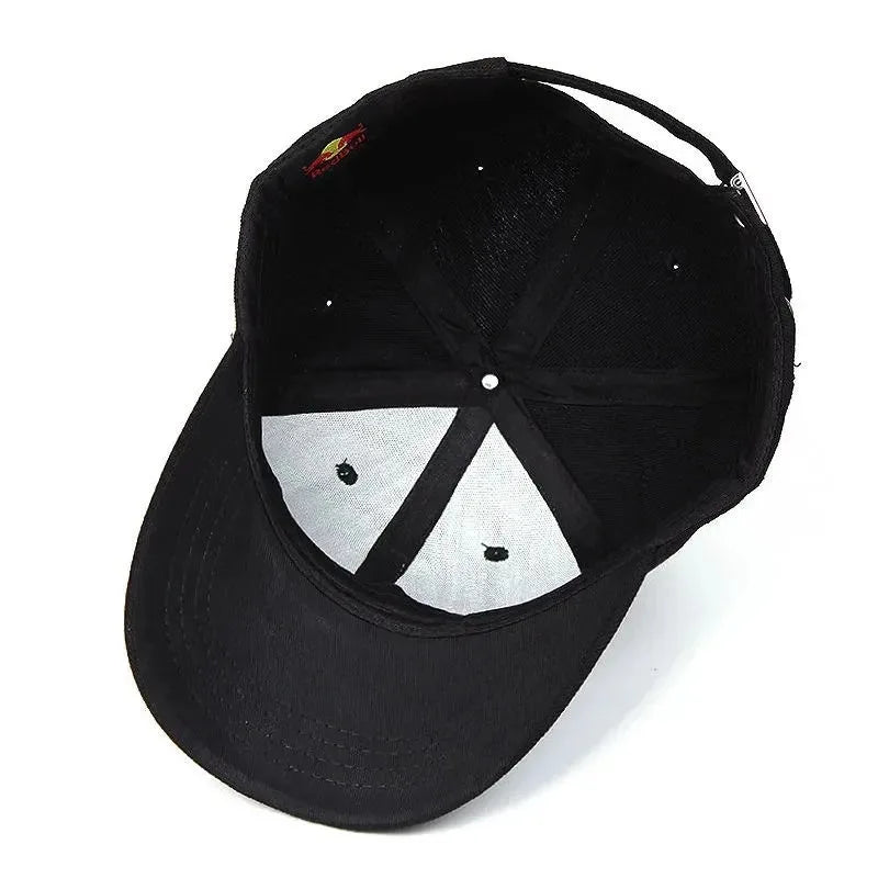 Classic Black Red Bull Baseball Hat Red Bull Racing Hat Men's and Women's Outdoor Sports Red Bull Hat Sunscreen Red Bull Sun Hat