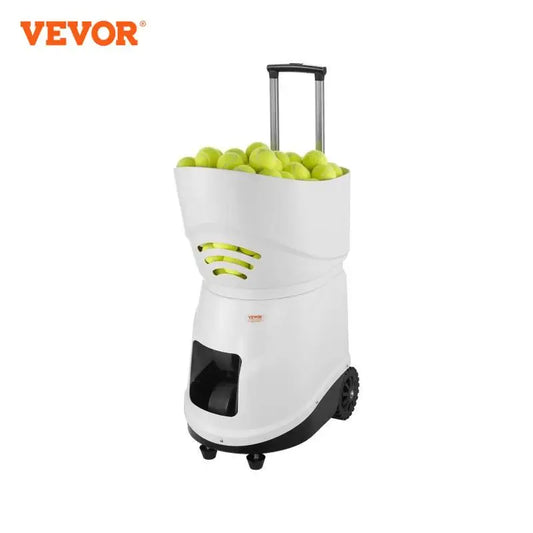 VEVOR Tennis Ball Machine Automatic Portable Tennis Ball Launcher 150Thrower 5Motors Multi-Mode 2+ Hours Play App Remote Control