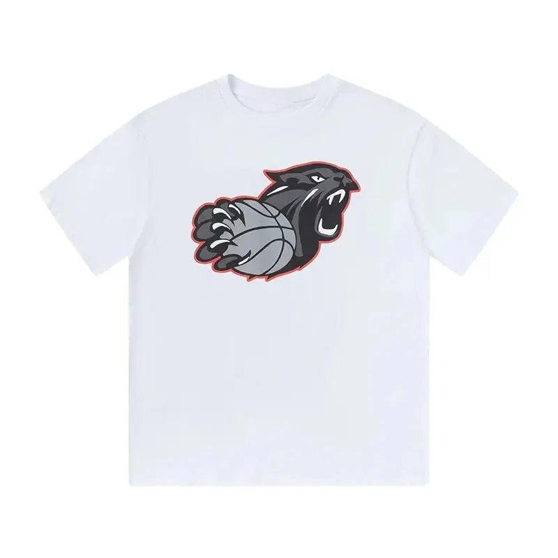 Women's Men's Luxury T-shirt Short-sleeved Outdoor Sports Clothing Printed Street Short Sleeve T-shirt Fashion Loose Casual