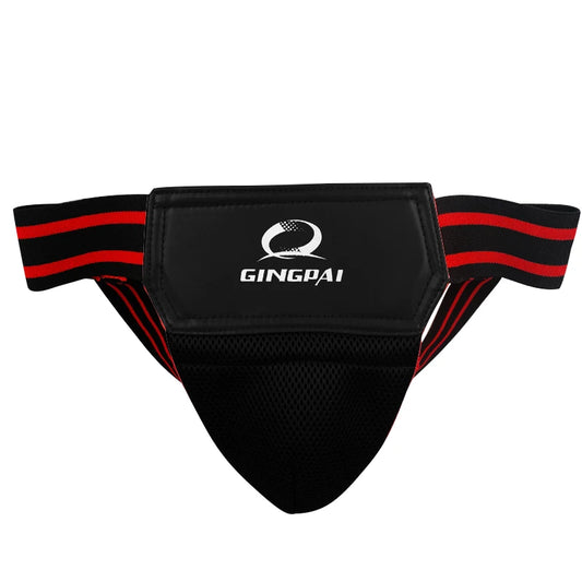 Hot Sale Adult Male Red MMA Crotch Protector TKD Karate Groin Guard Child Men Groin Protector Kick Boxing Protection Jockstrap