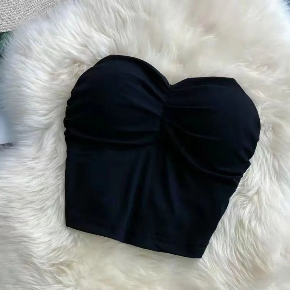 Women's New Summer Fashion Summer Slim Beautiful Back High Quality Soft Sexy Elastic Tank Top Solid Color Tank Top