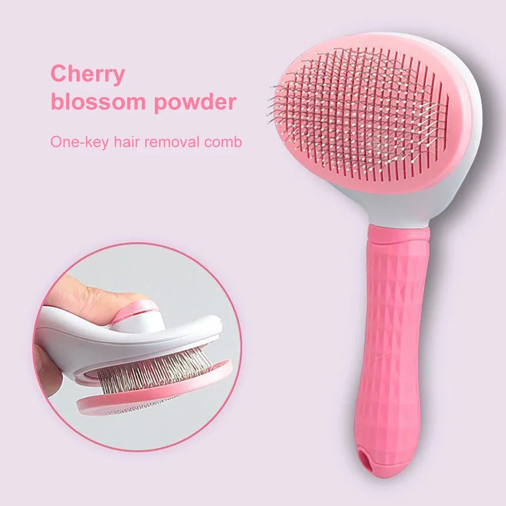 Dog Hair Remover Brush Cat Dog Hair Grooming And Care Comb For Long Hair Dog Pet Removes Hairs Cleaning Bath Brush Dog Supplies